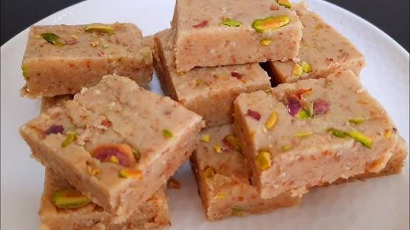 Badam Khoya Barfi